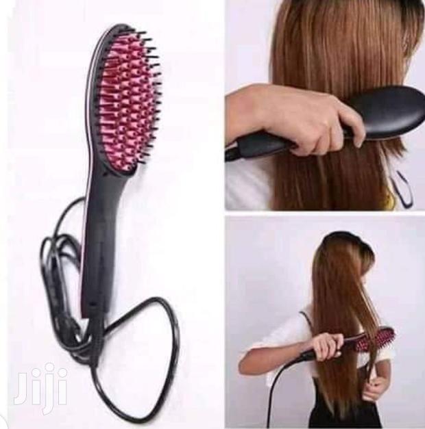 Electric Hair Straightener Brush
