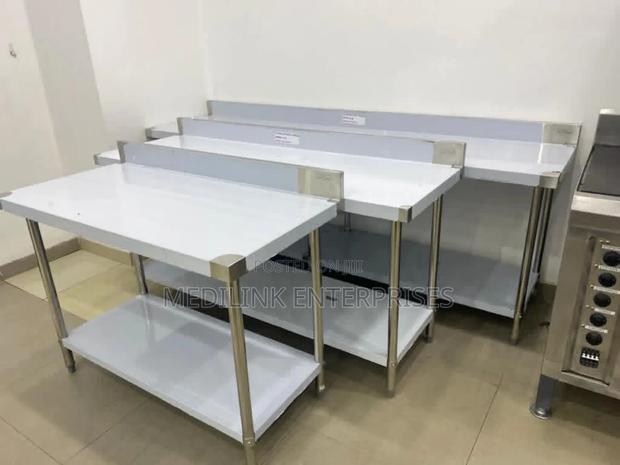 Ss304 Prep Stainless Steel Tables 4*2ft