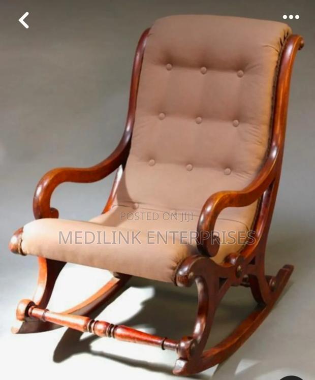 Homestretch Mahogany Rocking Chairs - main view