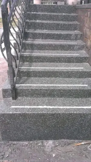 Grey Staircase Terrazzo