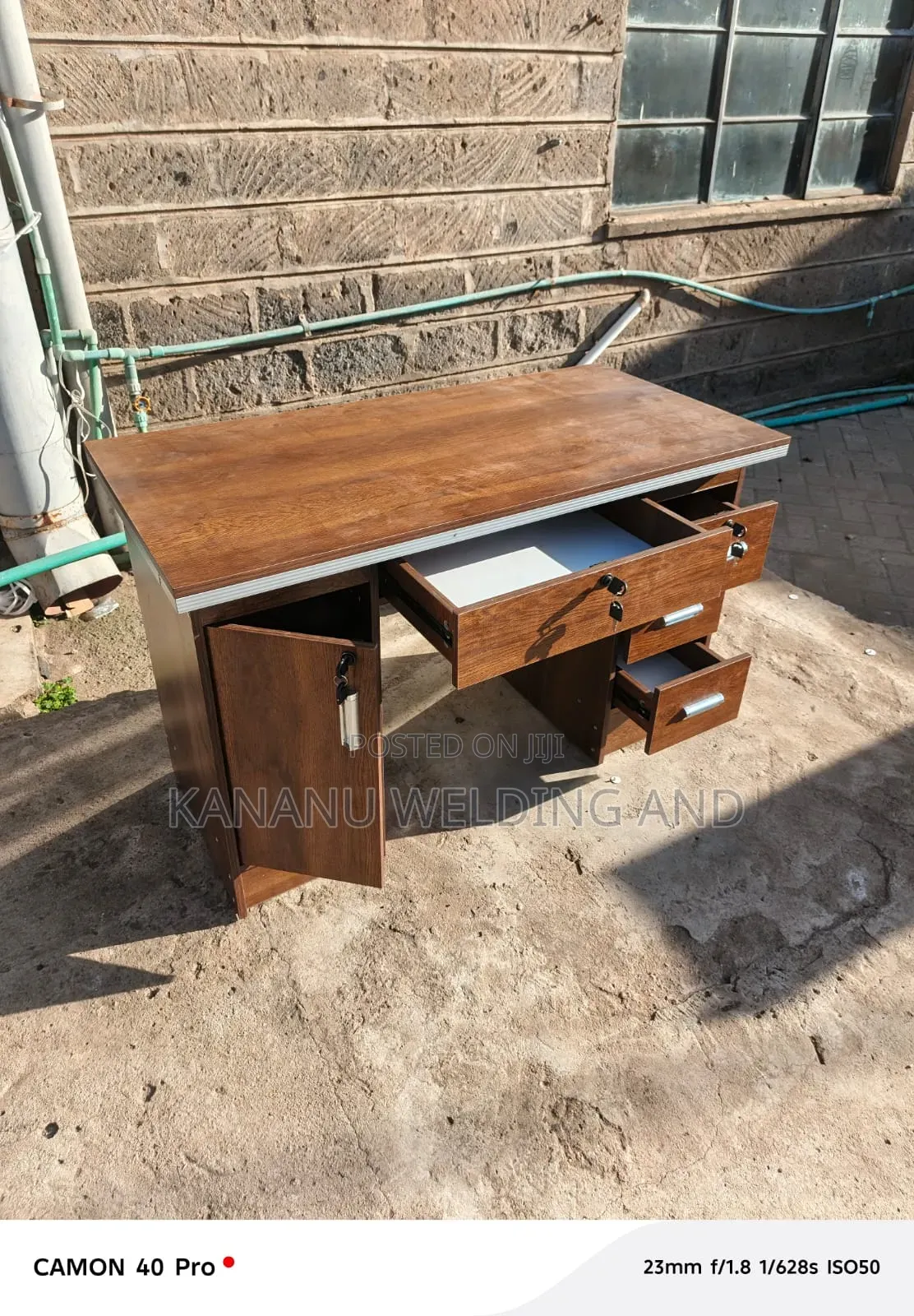 Executive 5 Drawers Office Desk