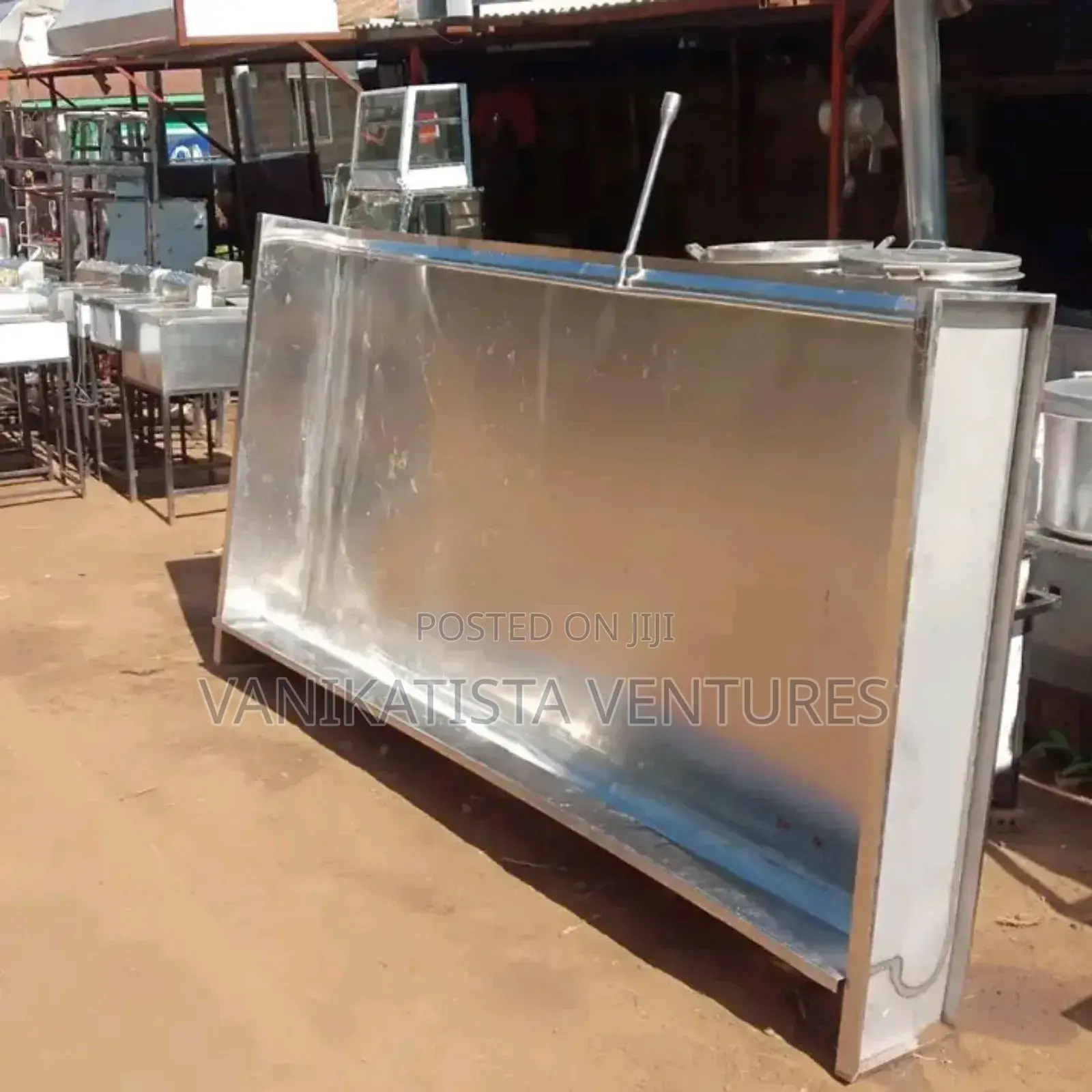Urinal. Pure Stainless Material Used.