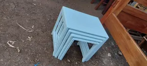 Whitish Nestle Stools Detachable
