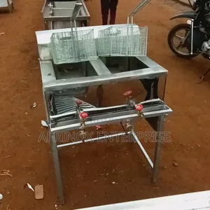 Gas Deep Fryer, Commercial Capacity