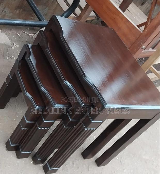 Face Curved Walnut Creek Nestle Stools - main view