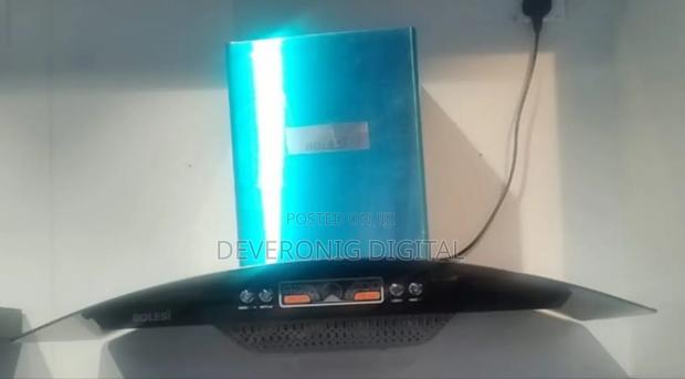 90cm Bolesi Chimney Kitchen Hood - main view