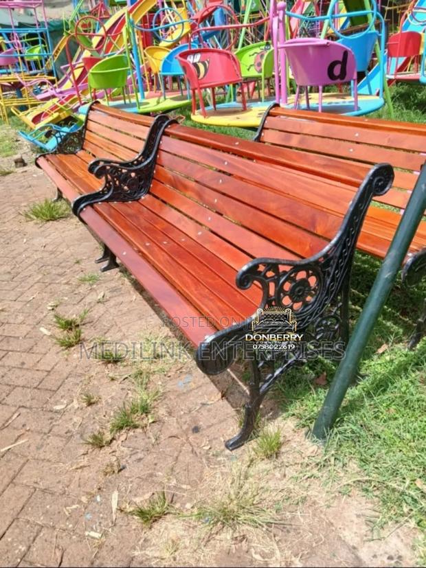 Plated Wooden Benches Customized - main view