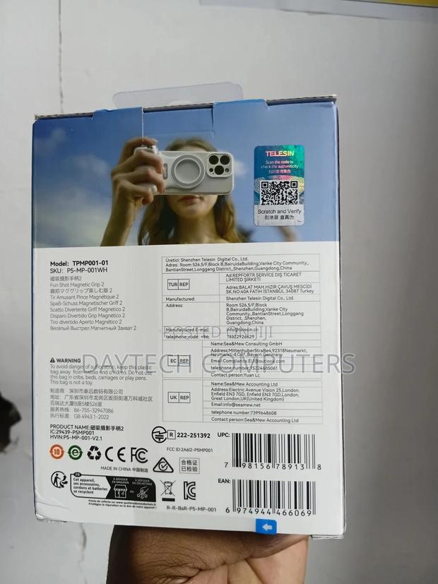 The Telesin Fun Shot Magnetic Grip 2 Camera Handle. - thumbnail 5