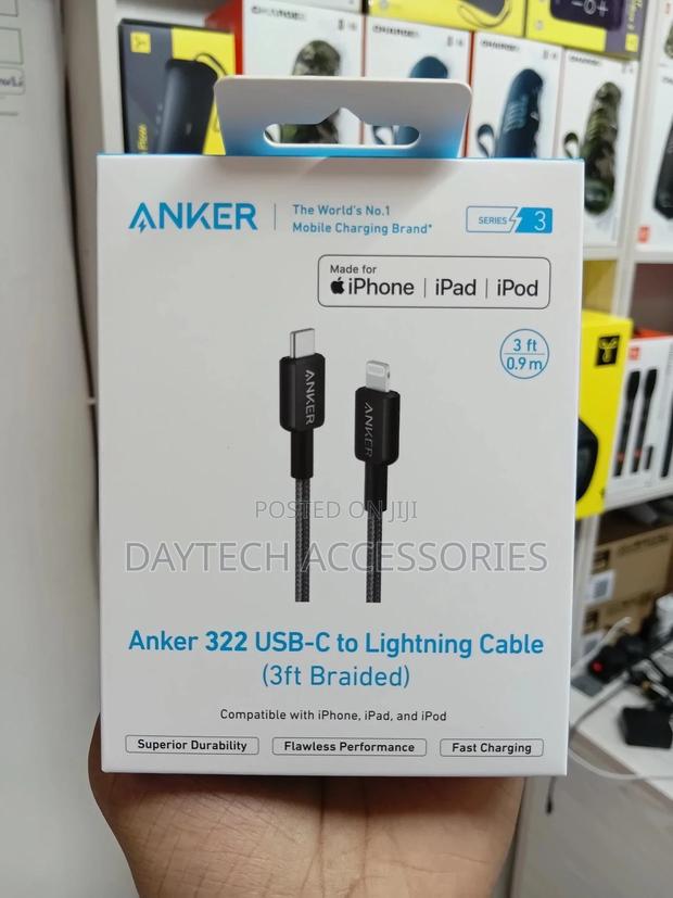 Anker 322 Usb-C to Lightning Cable - 1m - thumbnail 2