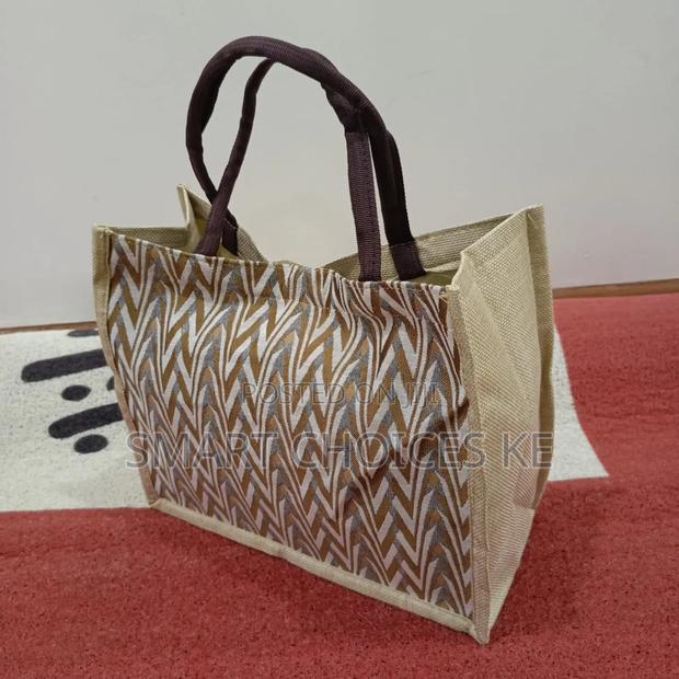 Geometric Print Pattern Tote Bag - thumbnail 5