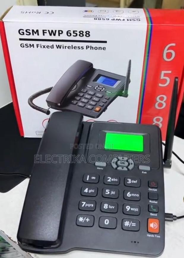 GSM 6588 Dual Sim Desk Phone