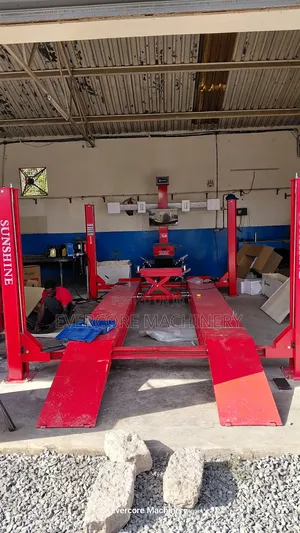  2026 New Model 3d Wheel Alignment + Four Post Lift Offer Sale