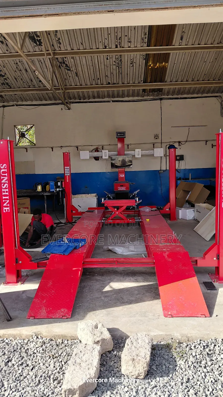  2026 New Model 3d Wheel Alignment + Four Post Lift Offer Sale