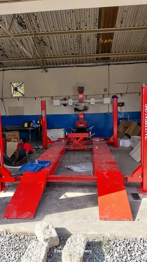 Industrial 3d Wheel Alignment With 4 Post Carlift Machine.