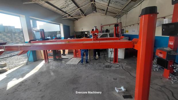 Industrial 3d Wheel Alignment With 4 Post Carlift Machine. - thumbnail 3