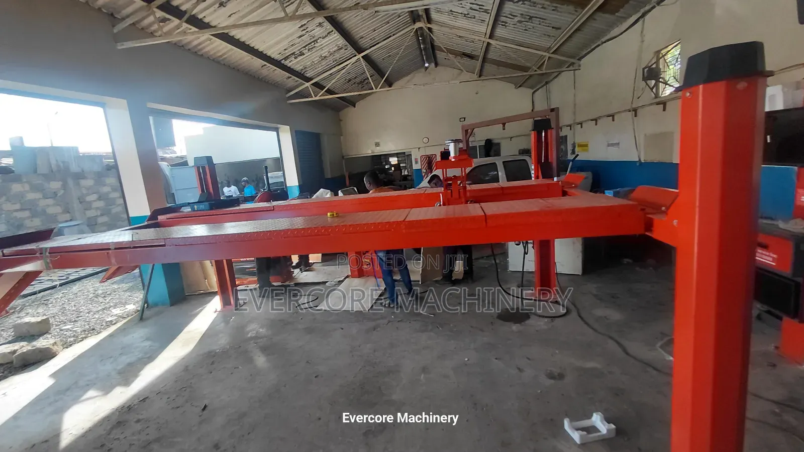 Industrial 3d Wheel Alignment With 4 Post Carlift Machine.