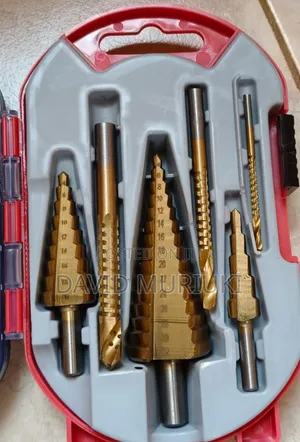 6pcs Step Bits.