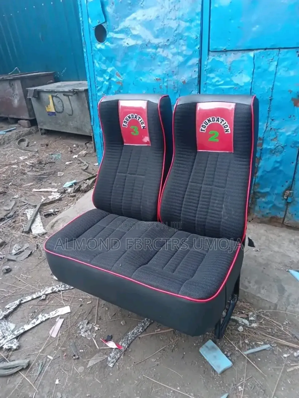 Used Shuttle Seats With Durable Velvet