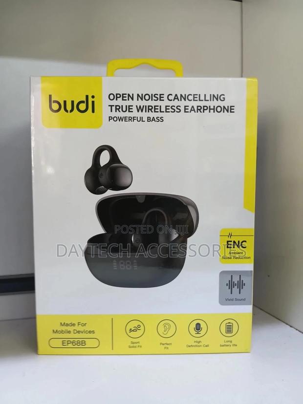 Budi Ep68b Wireless Bluetooth Open-Ear Clip - thumbnail 3