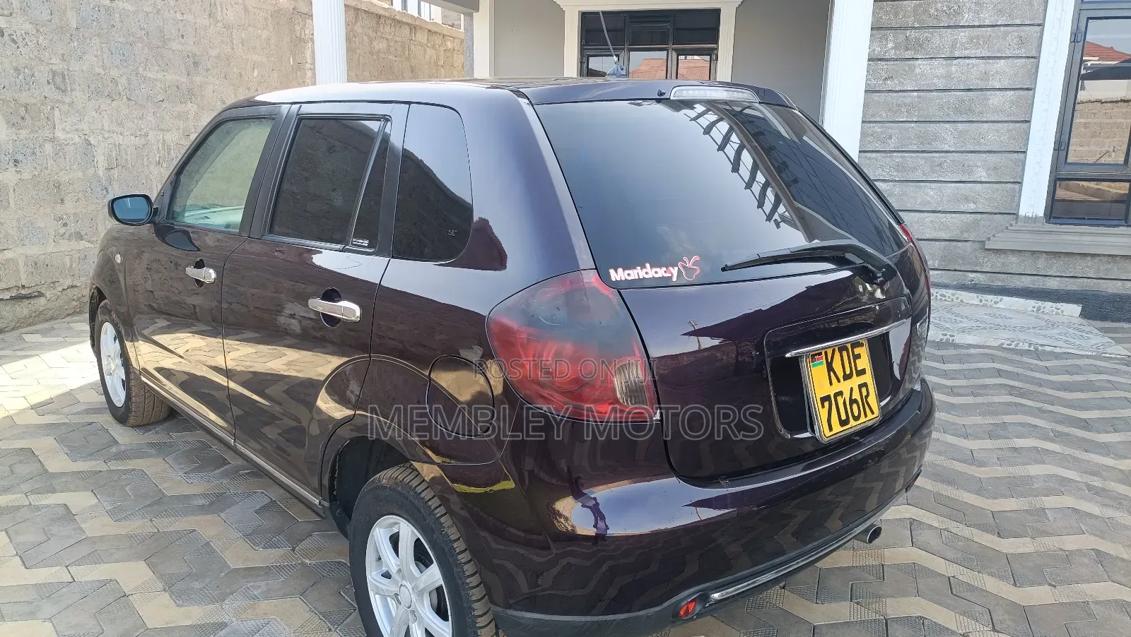 Mazda Verisa 2014 Burgundy