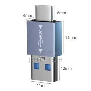 Type C Male to Usb 3.1 Male Otg Adapter Power Charging Converter for F