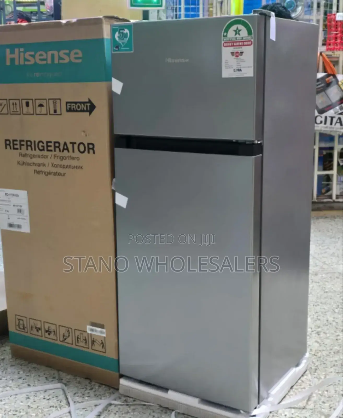 154litres Hisense Fridge Double Door