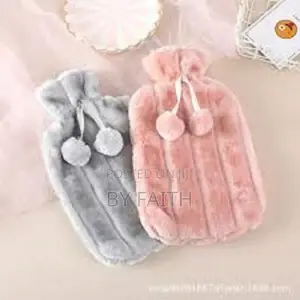 Hot Water Bottle With Lid and Soft Plush Bag