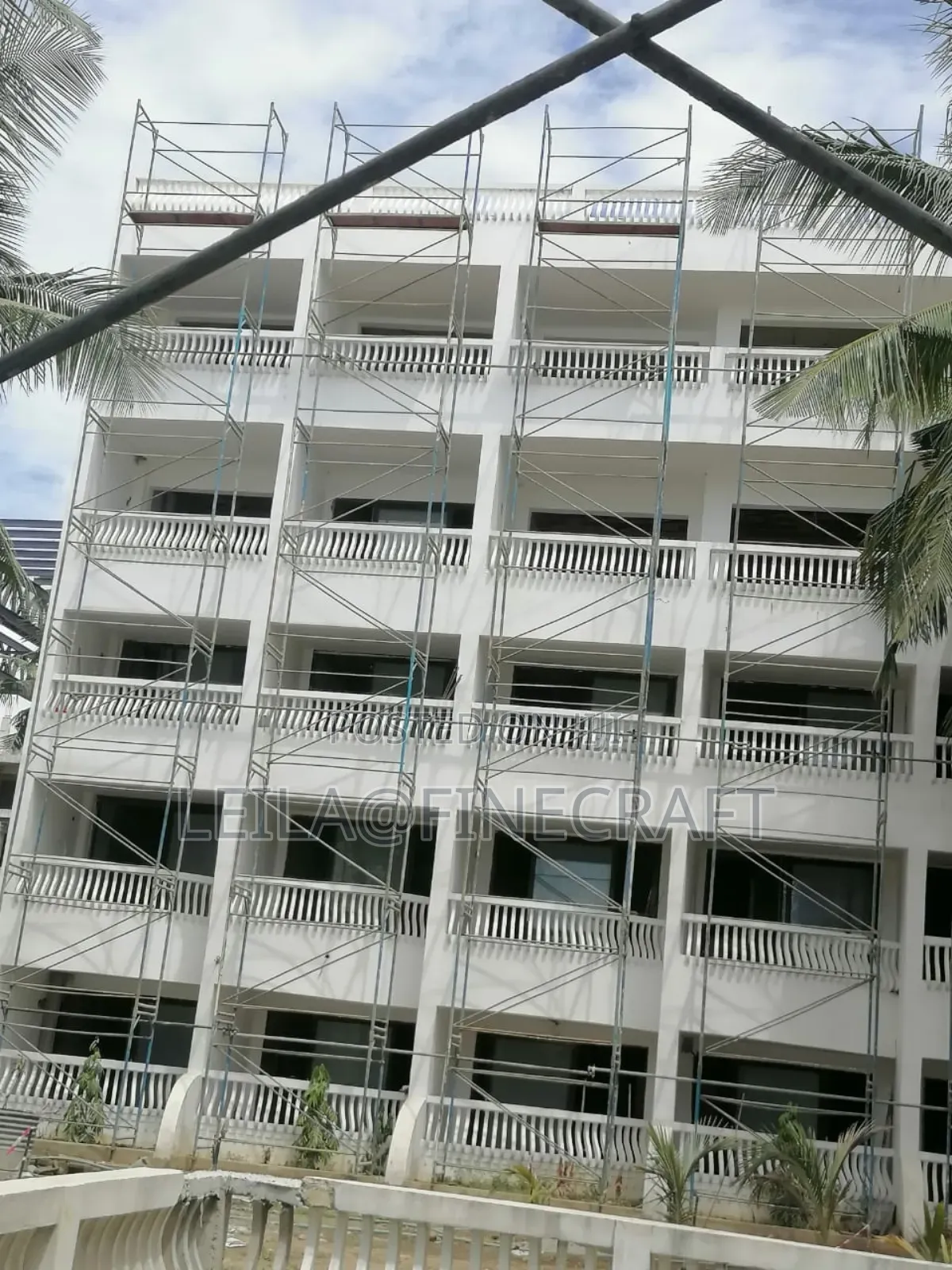 Scaffolding Frames Sets With Six Bracings