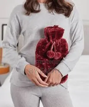 2l Hot Water Bottle-Plush Soft Faux in Different Colours
