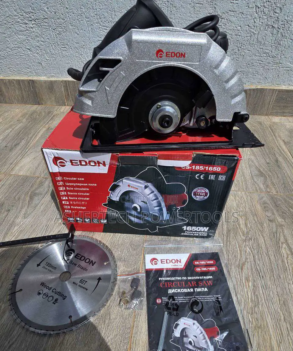 Edon Cs185-1650 Woodworking Circular Saw. 1650w