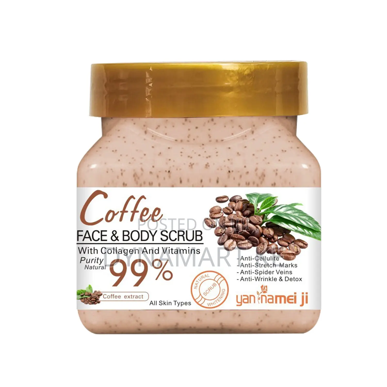 Yan Namei Ji Coffee Facial Scrub Exfoliator Deep Cleansing