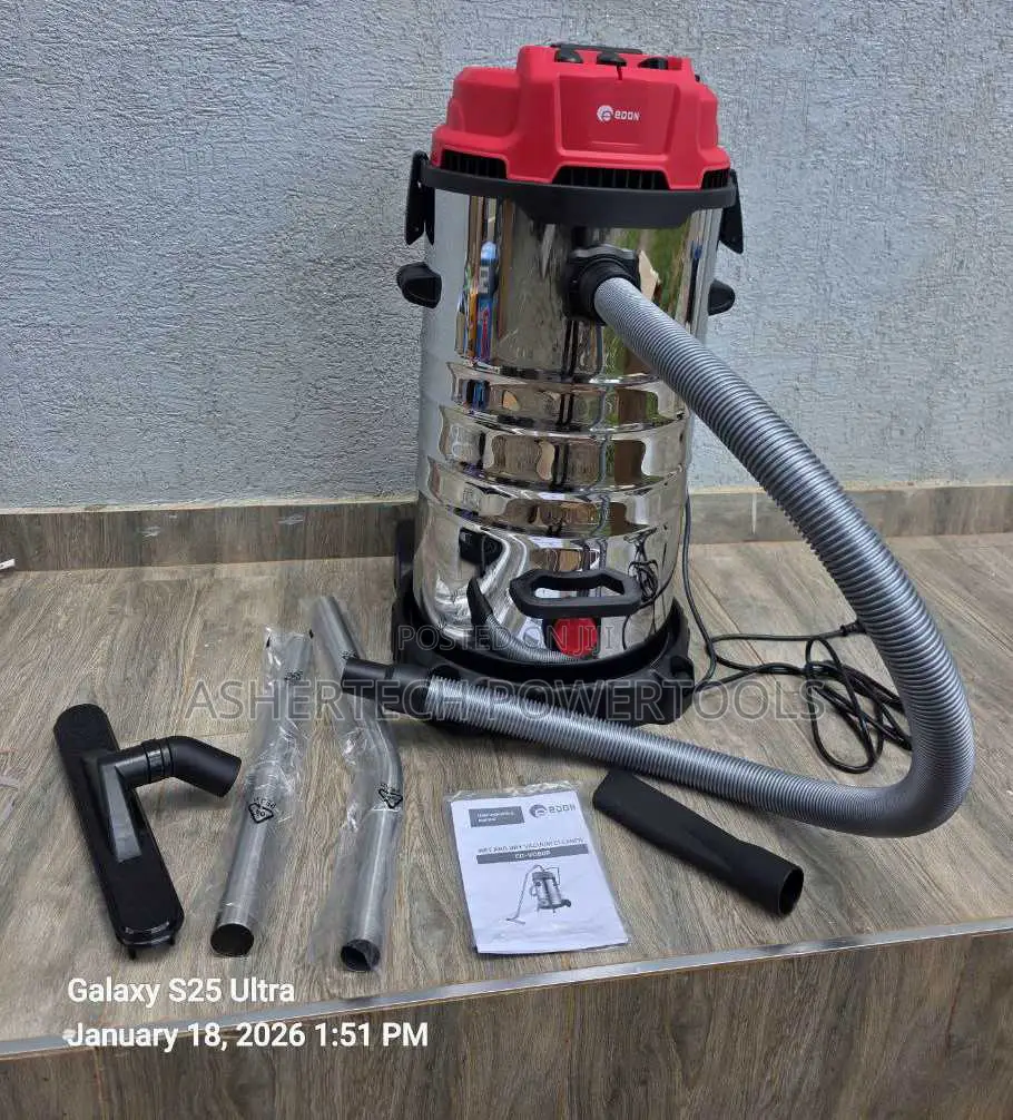 Edon 80-Litre Wet Dry Vacuum Cleaner