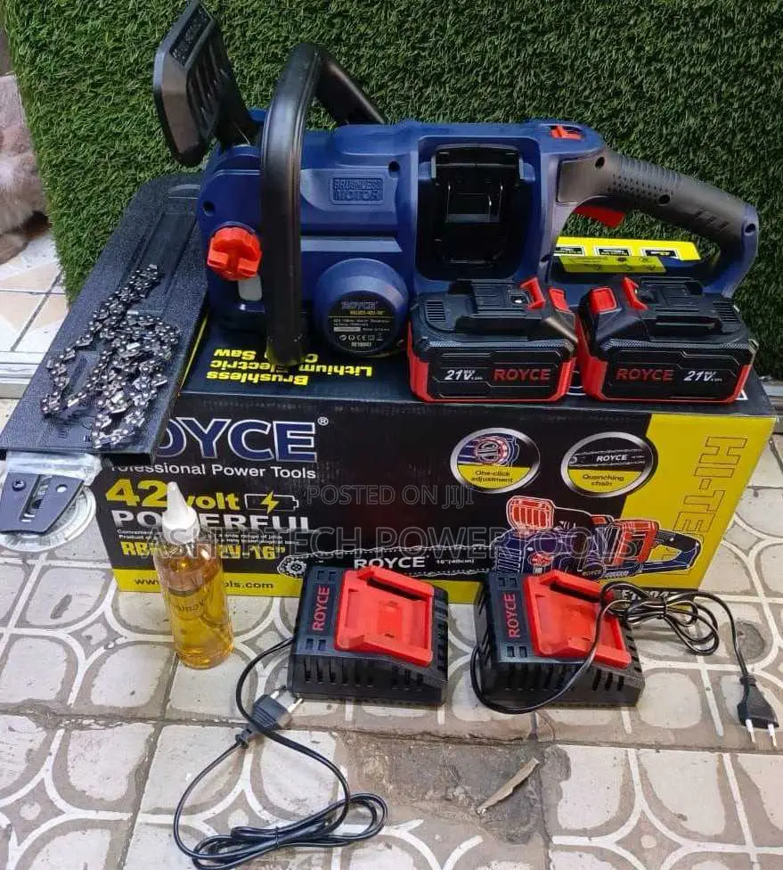 Royce Cordless Electric Chainsaw 21v 4.0ah