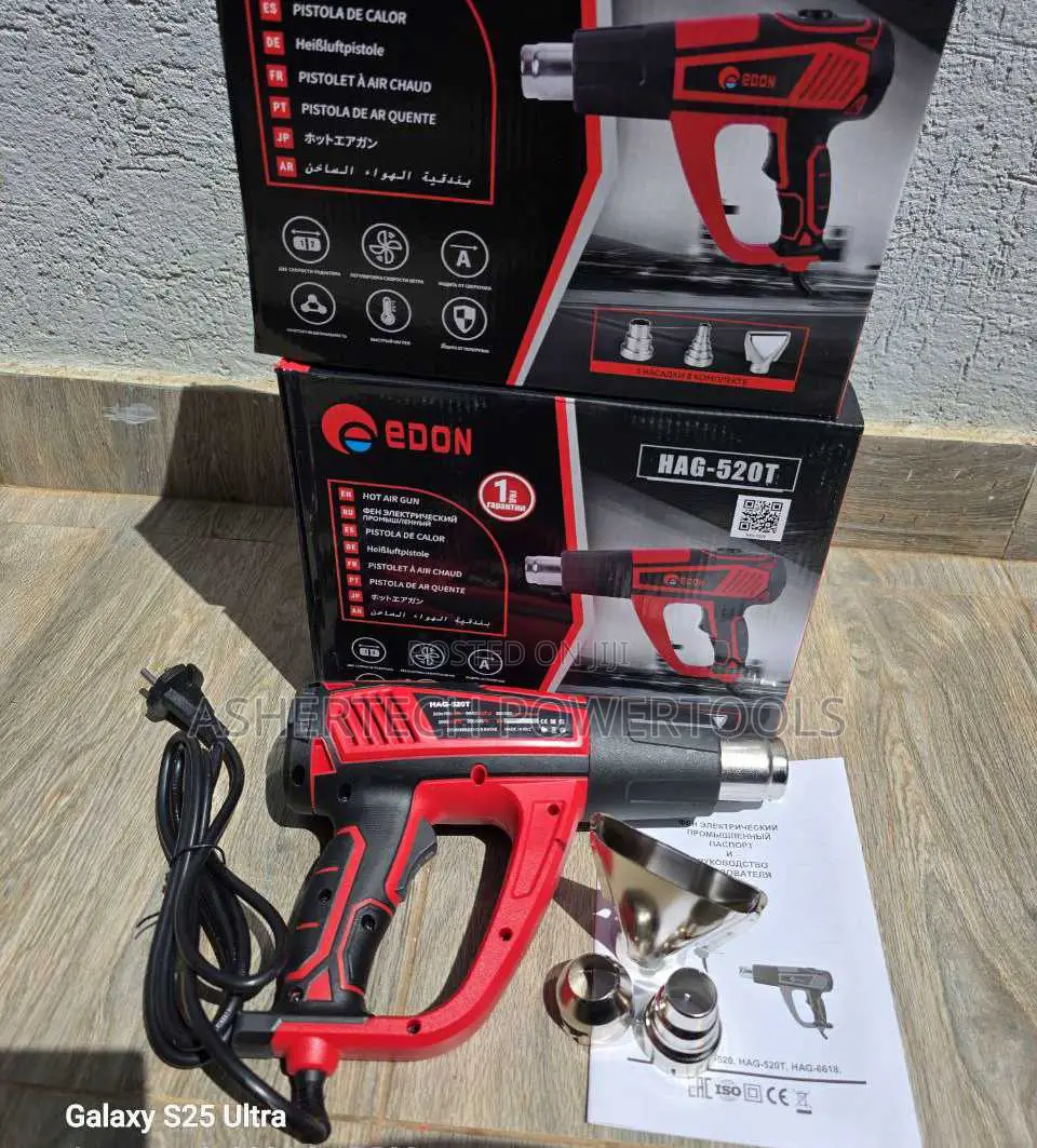 Edon Hag-520 Industrial Heat Gun. 2000w