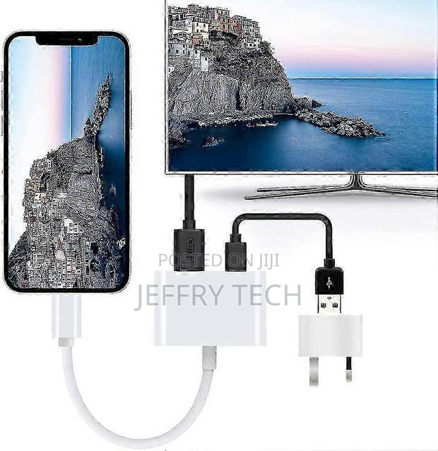 iPhone Lightning to Hdmi Adapter 1080p for iPhone iPad - thumbnail 3
