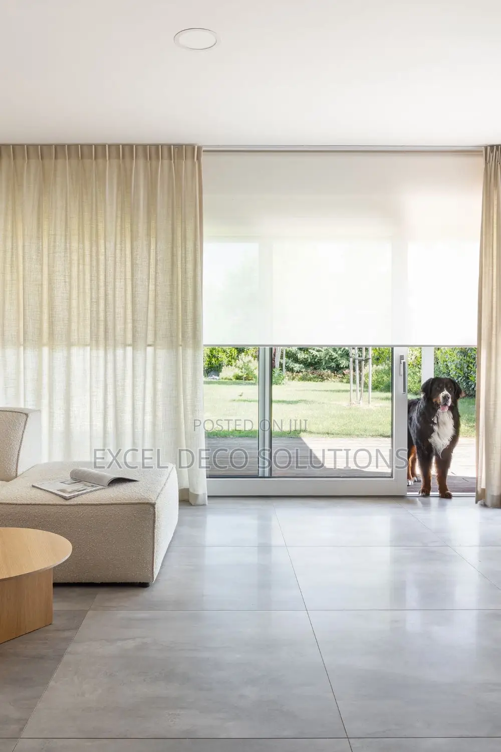 Sunscreen Roller Blinds – Heat Glare Control