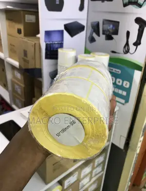Thermal Barcode Labels 50x100mm -500pcs for Inventory Asset Tracking