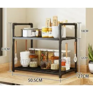 Steel2 Tier Microwave Stand / Multipurpose Rack