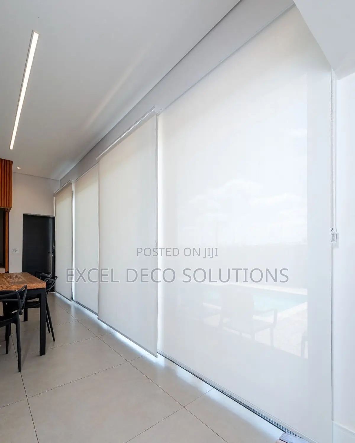 Sunscreen Roller Blinds Installation Available