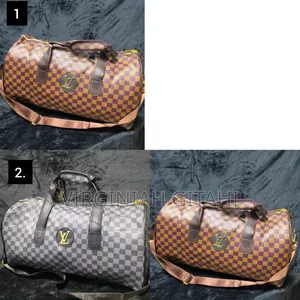 Unisex *High Quality Leather Duffel Bag*