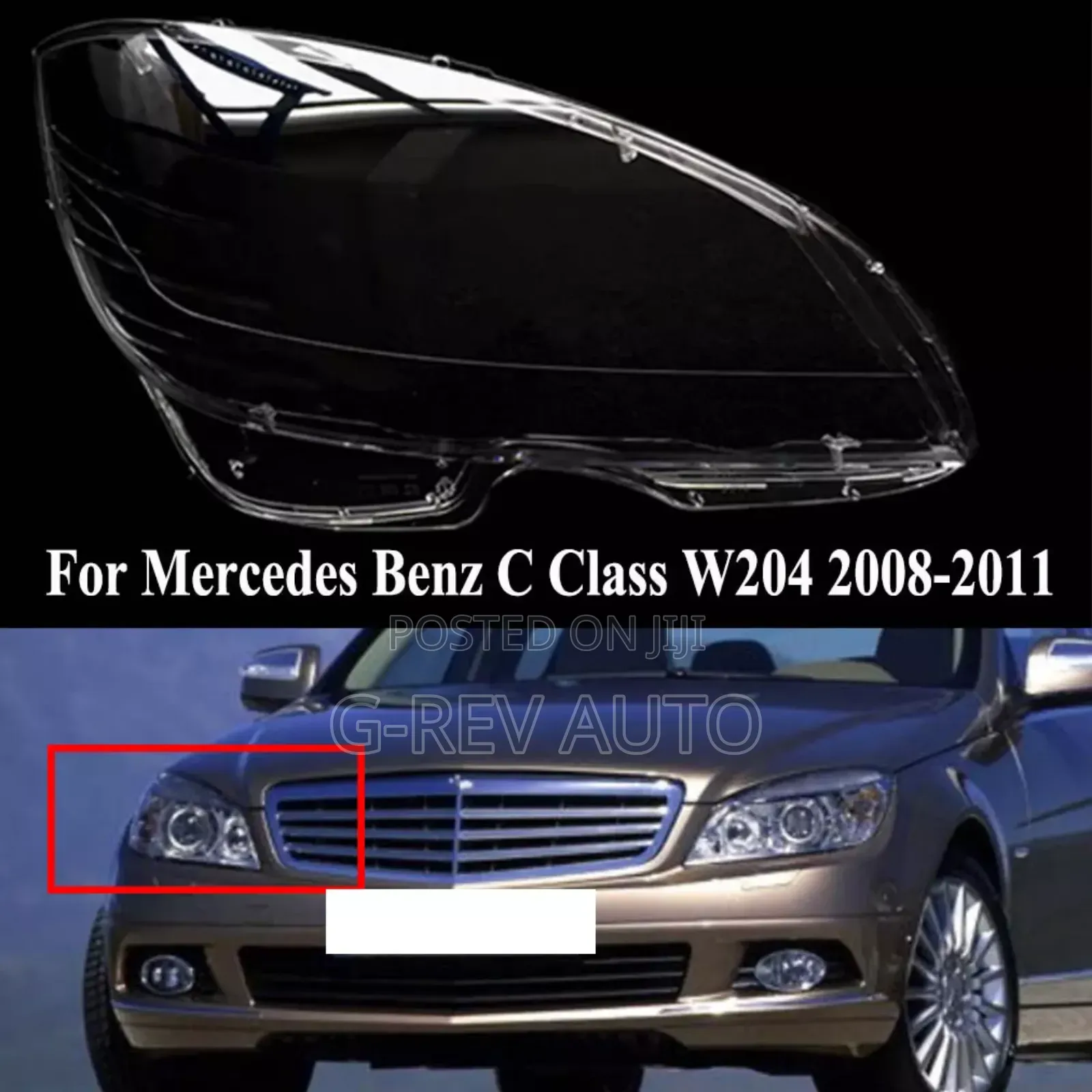 Headlens Mercedes C Class W204 2008-2011