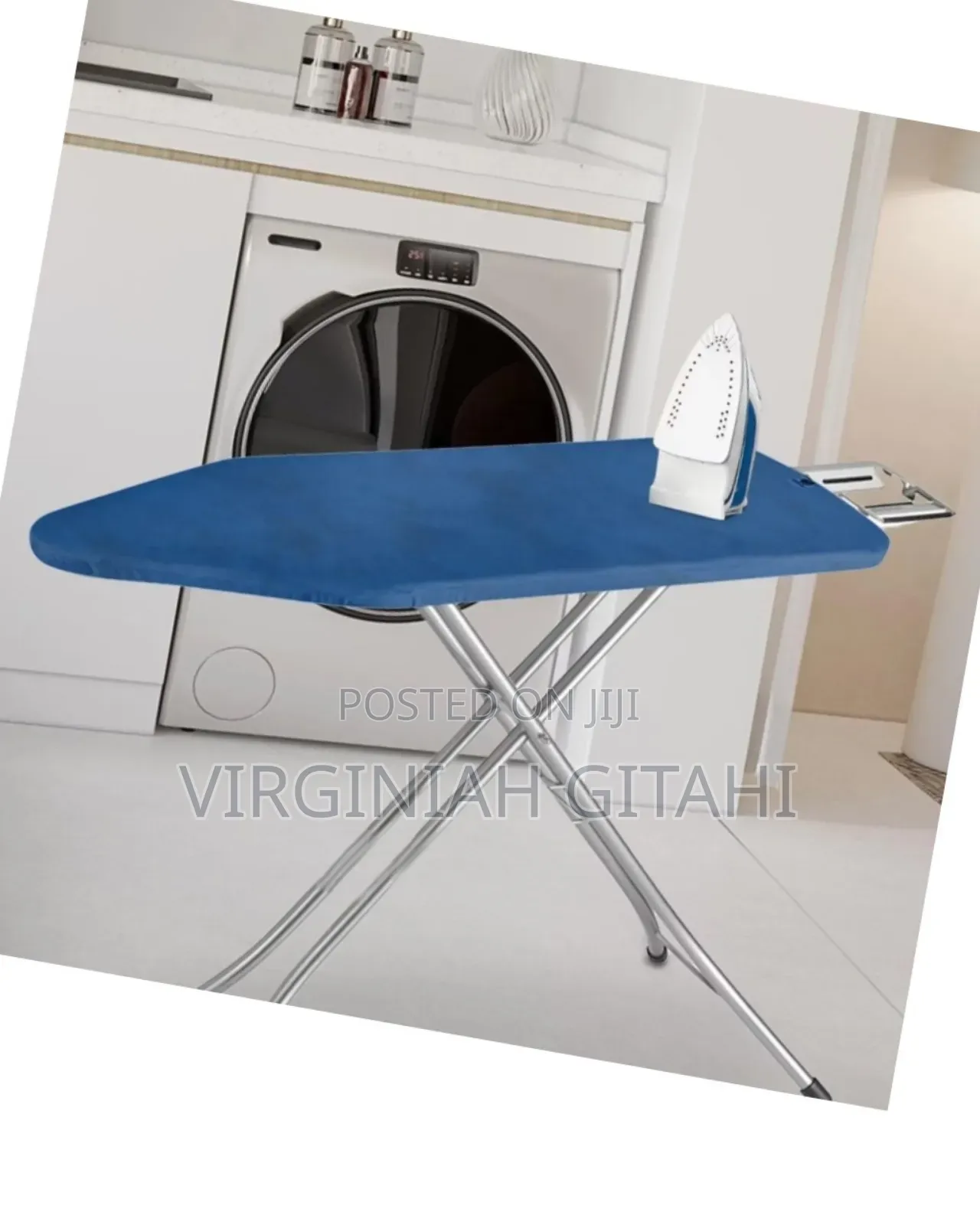  Black Grey Blue Ironing Board
