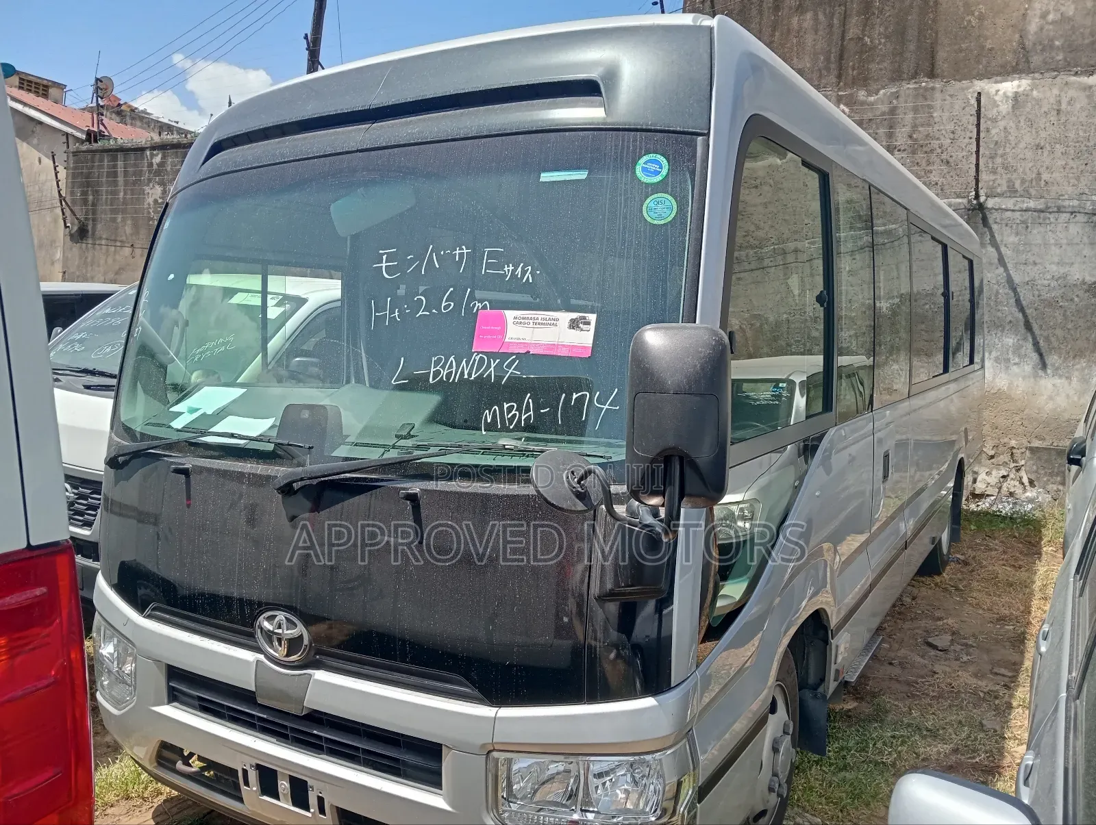 Toyota Coaster 2018 Silver