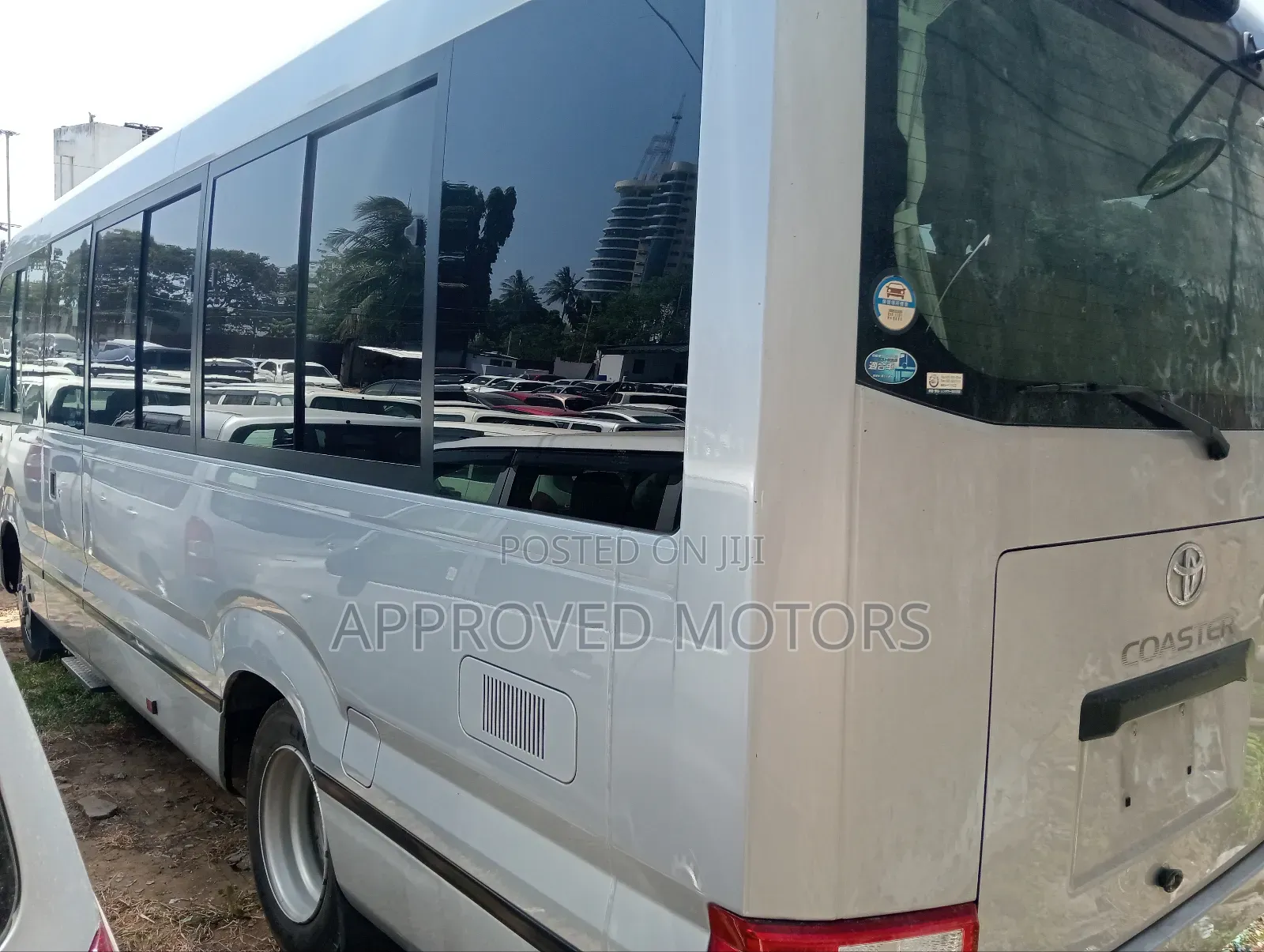 Toyota Coaster 2018 Silver
