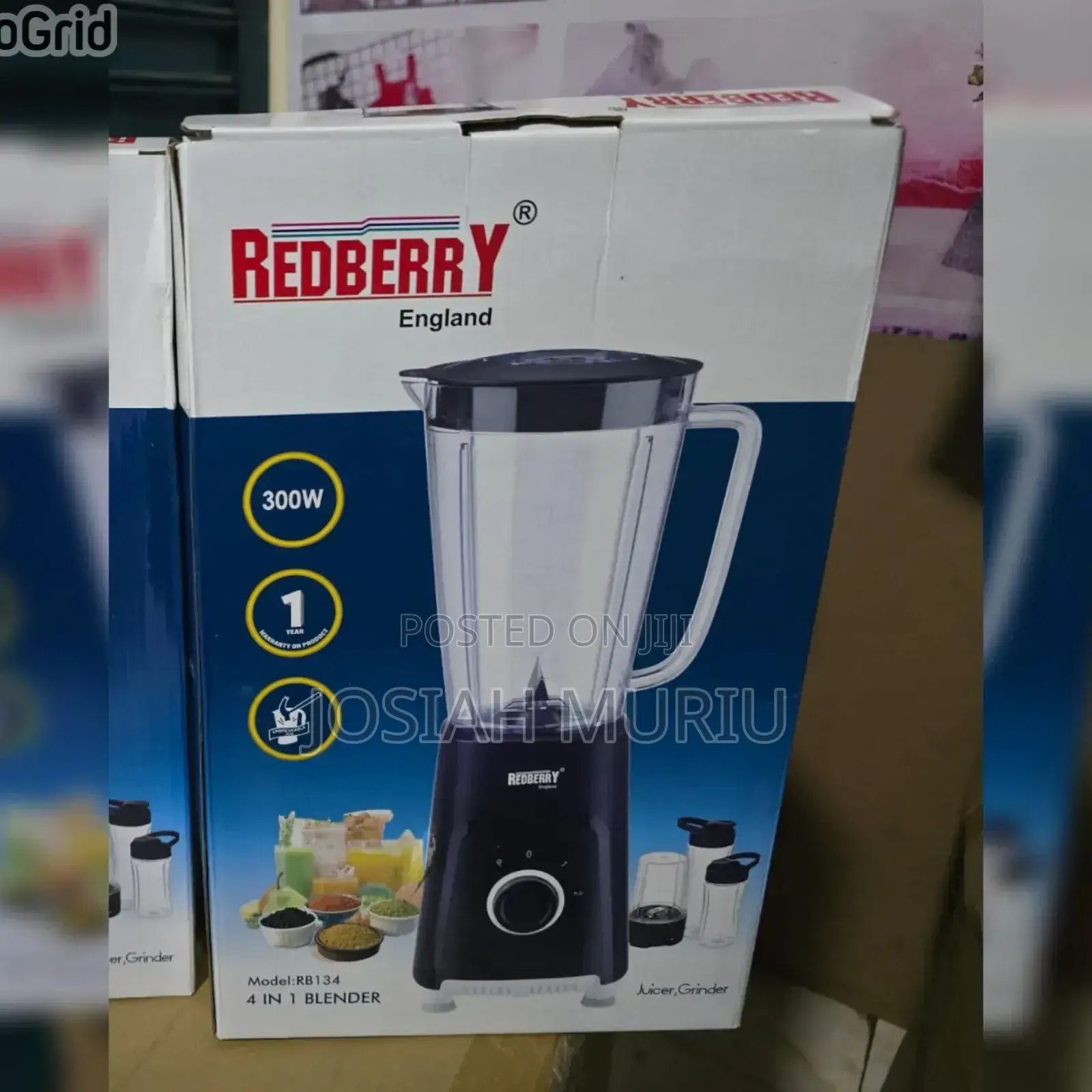 4 in 1 Redberry Blender
