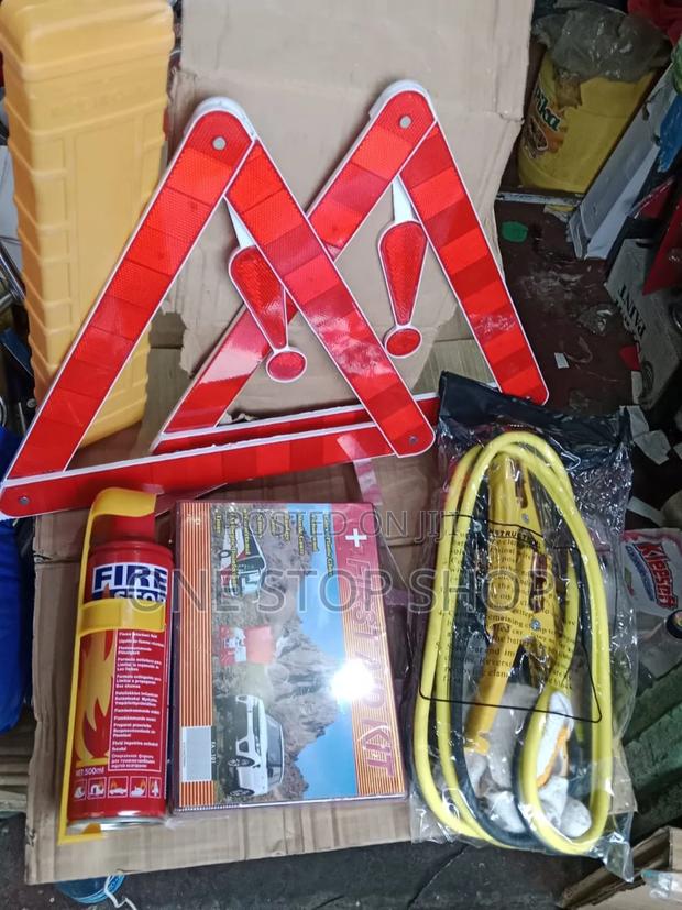 4pc First Secure Emergency Safety Kit Essential - main view