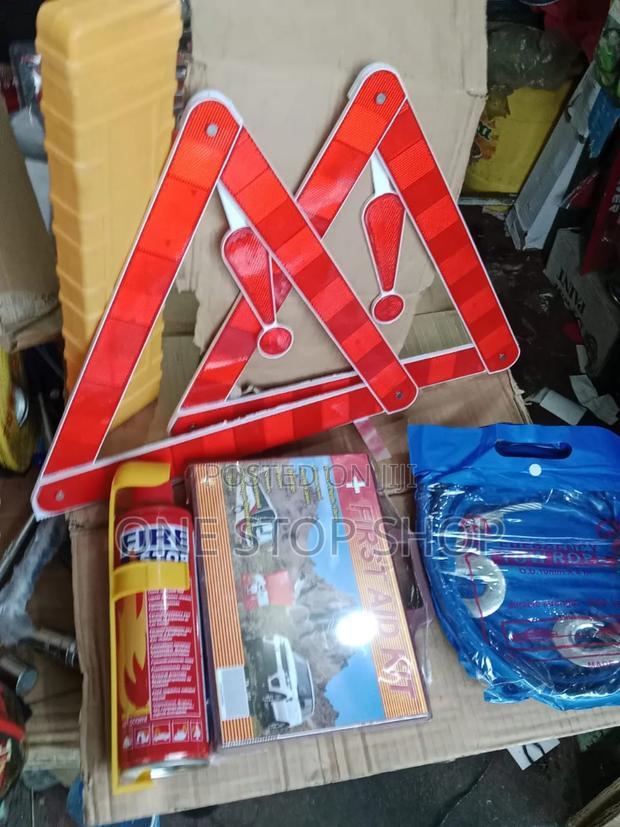 4pc Multifunctional Roadside Safety Kits Combo - main view