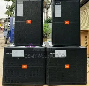 JBL Set Pa Speakers 2pcs Bass and 2pcs Midrange