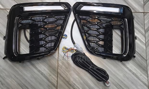 Subaru  Forester  Sk9  Foglights  Covers  With  Day Running Lights