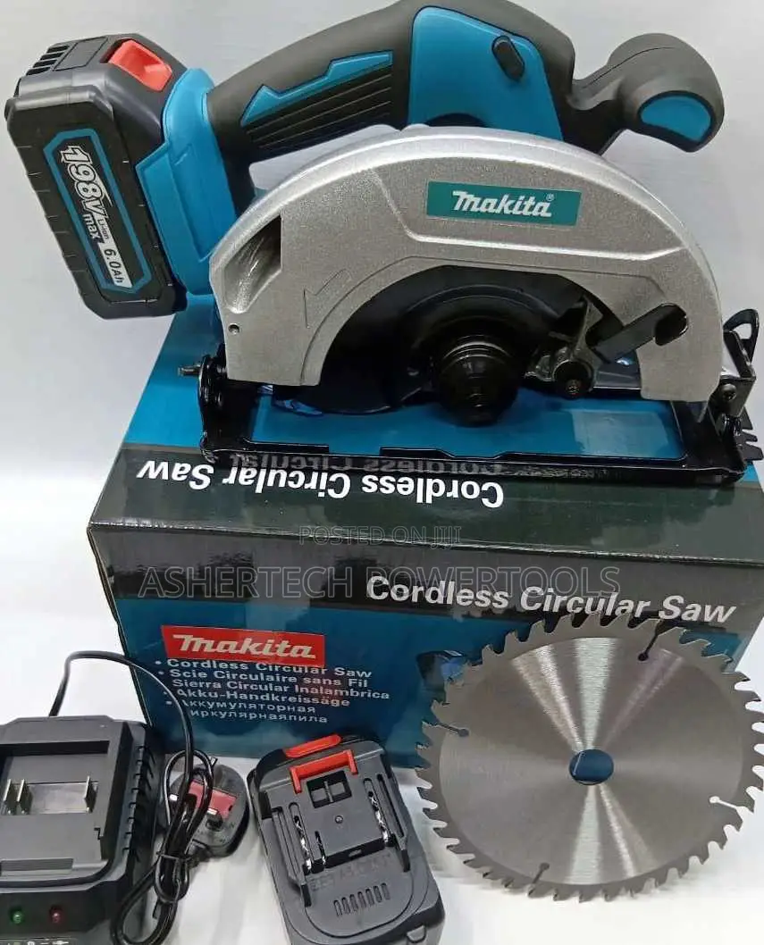 Makita 7-Inch 198v Cordless Circular Saw.